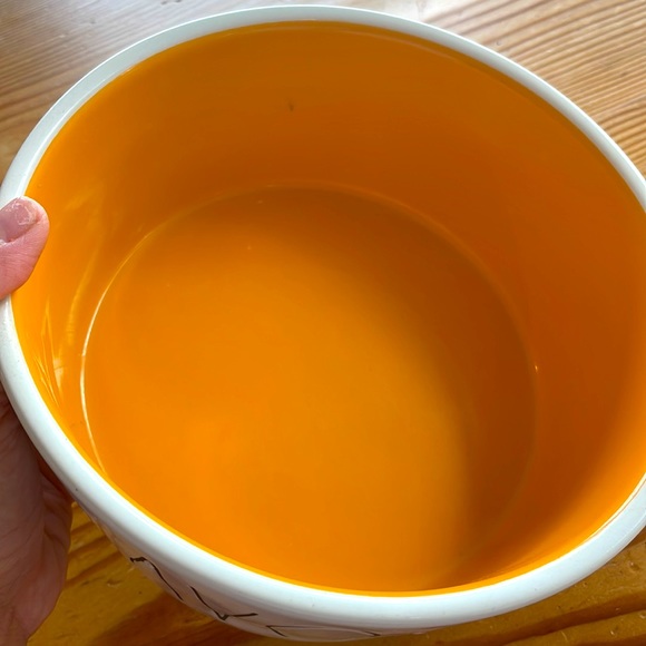 Rae Dunn artisan collection ceramic dog bowl “Savor” - Picture 5 of 5